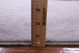 Grey Full Pile Overdyed Handmade Wool Rug - 6' 1" X 8' 10" - Golden Nile