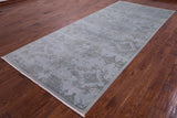 Full Pile Overdyed Hand Knotted Wool Rug - 5' 3" X 12' 1" - Golden Nile