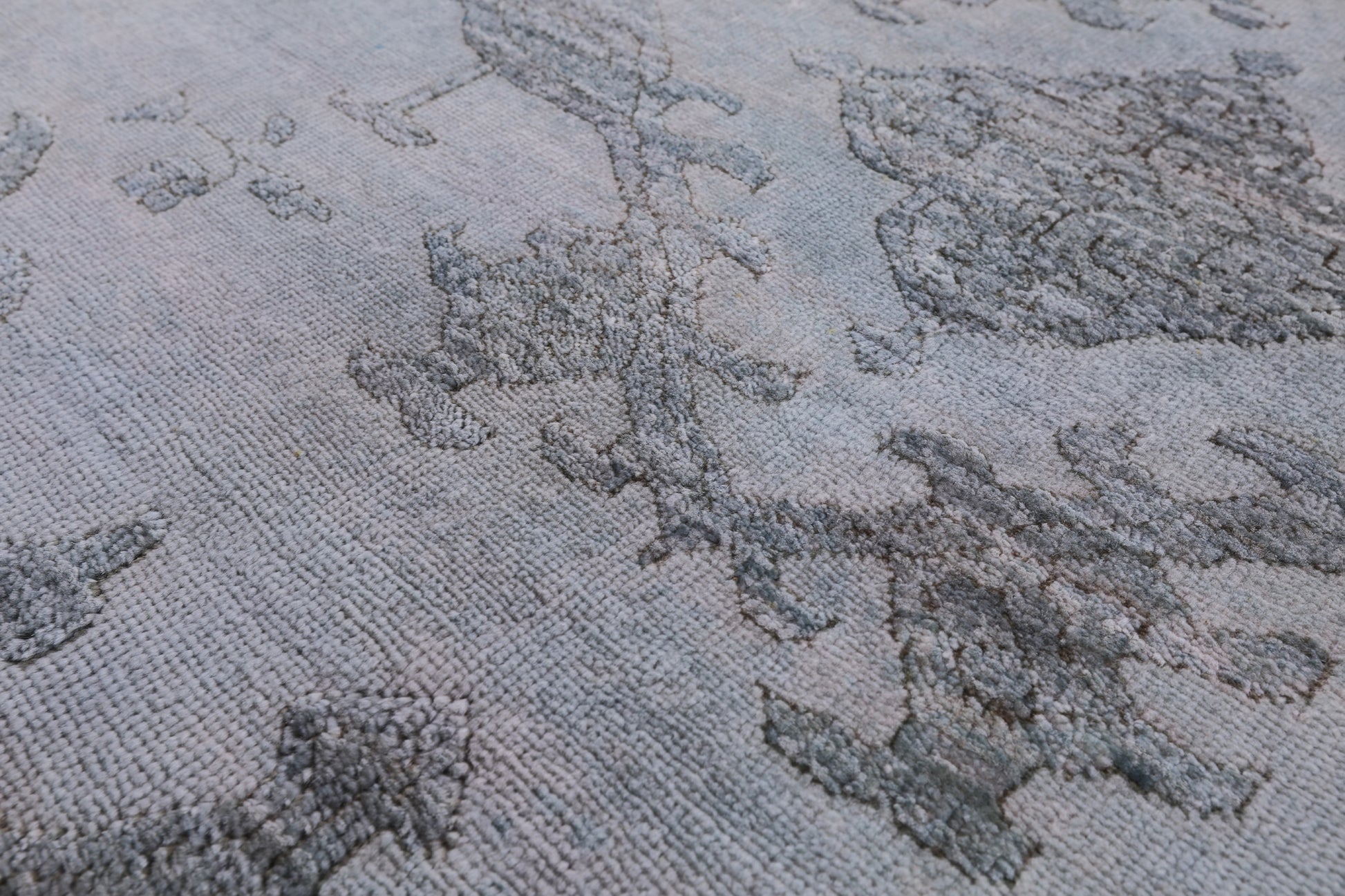 Full Pile Overdyed Hand Knotted Wool Rug - 5' 3" X 12' 1" - Golden Nile