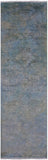 Full Pile Overdyed Hand Knotted Wool Runner Rug - 3' 0" X 10' 0" - Golden Nile