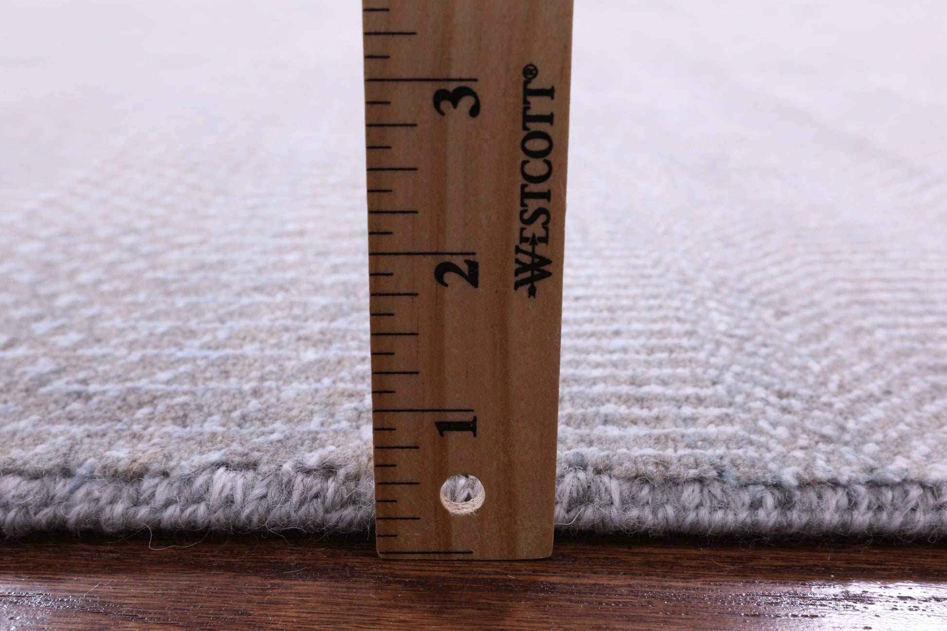 Grey Savannah Grass Hand Knotted Wool & Silk Rug - 8' 1" X 10' 3" - Golden Nile