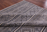 Tribal Khorjin Persian Gabbeh Handmade Wool Rug - 8' 10" X 11' 7" - Golden Nile