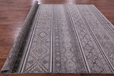 Tribal Khorjin Persian Gabbeh Handmade Wool Rug - 8' 10" X 11' 7" - Golden Nile