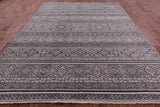Tribal Khorjin Persian Gabbeh Handmade Wool Rug - 8' 10" X 11' 7" - Golden Nile