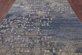 Modern Handmade Wool & Silk Rug - 6' 2" X 9' 0" - Golden Nile