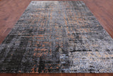 Modern Hand Knotted Wool & Silk Rug - 8' 11" X 12' 1" - Golden Nile