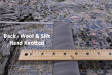 Central Park Design Modern Hand Knotted Wool & Silk Rug - 8' 0" X 10' 1" - Golden Nile