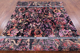 Modern Handmade Wool & Silk Rug - 6' 2" X 9' 1" - Golden Nile