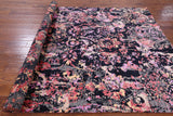 Modern Handmade Wool & Silk Rug - 6' 2" X 9' 1" - Golden Nile