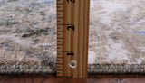 Castle View Design Modern Hand Knotted Wool & Silk Rug - 6' 0" X 9' 2" - Golden Nile