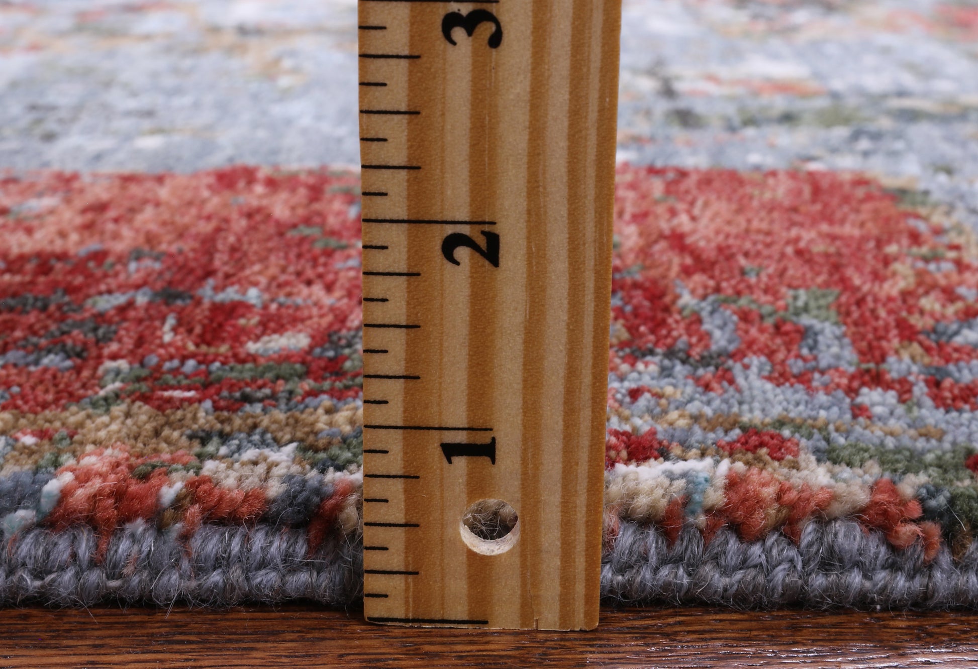 Modern Handmade Wool & Silk Rug - 6' 2" X 9' 2" - Golden Nile