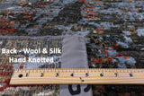 Modern Handmade Wool & Silk Rug - 6' 2" X 9' 2" - Golden Nile