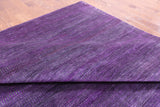 Purple Savannah Grass Handmade Wool & Silk Rug - 10' 1" X 14' 3" - Golden Nile