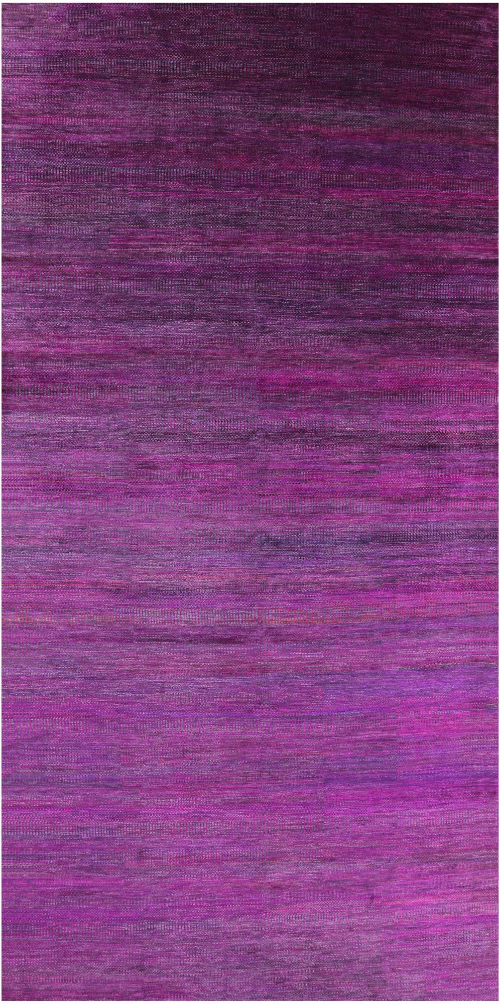 Purple Savannah Grass Hand Knotted Wool & Silk Rug - 8' 11" X 18' 3" - Golden Nile