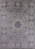 Geometric Persian Mamluk Hand Knotted Wool Rug - 10' 1" X 13' 10" - Golden Nile