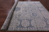 Geometric Persian Mamluk Hand Knotted Wool Rug - 10' 1" X 13' 10" - Golden Nile