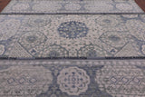 Geometric Persian Mamluk Hand Knotted Wool Rug - 10' 1" X 13' 10" - Golden Nile