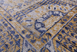 Geometric Persian Mamluk Hand Knotted Wool Rug - 8' 11" X 12' 1" - Golden Nile