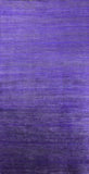 Purple Savannah Grass Hand Knotted Wool & Silk Rug - 9' 10" X 19' 10" - Golden Nile