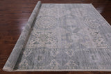 Ivory Geometric Persian Mamluk Hand Knotted Wool Rug - 9' 2" X 11' 11" - Golden Nile
