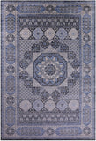 Geometric Persian Mamluk Handmade Wool Rug - 12' 3" X 18' 1" - Golden Nile