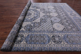 Geometric Persian Mamluk Handmade Wool Rug - 12' 3" X 18' 1" - Golden Nile