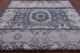 Geometric Persian Mamluk Hand Knotted Wool Rug - 9' 0" X 12' 2" - Golden Nile