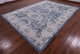 Geometric Persian Mamluk Hand Knotted Wool Rug - 9' 0" X 12' 2" - Golden Nile