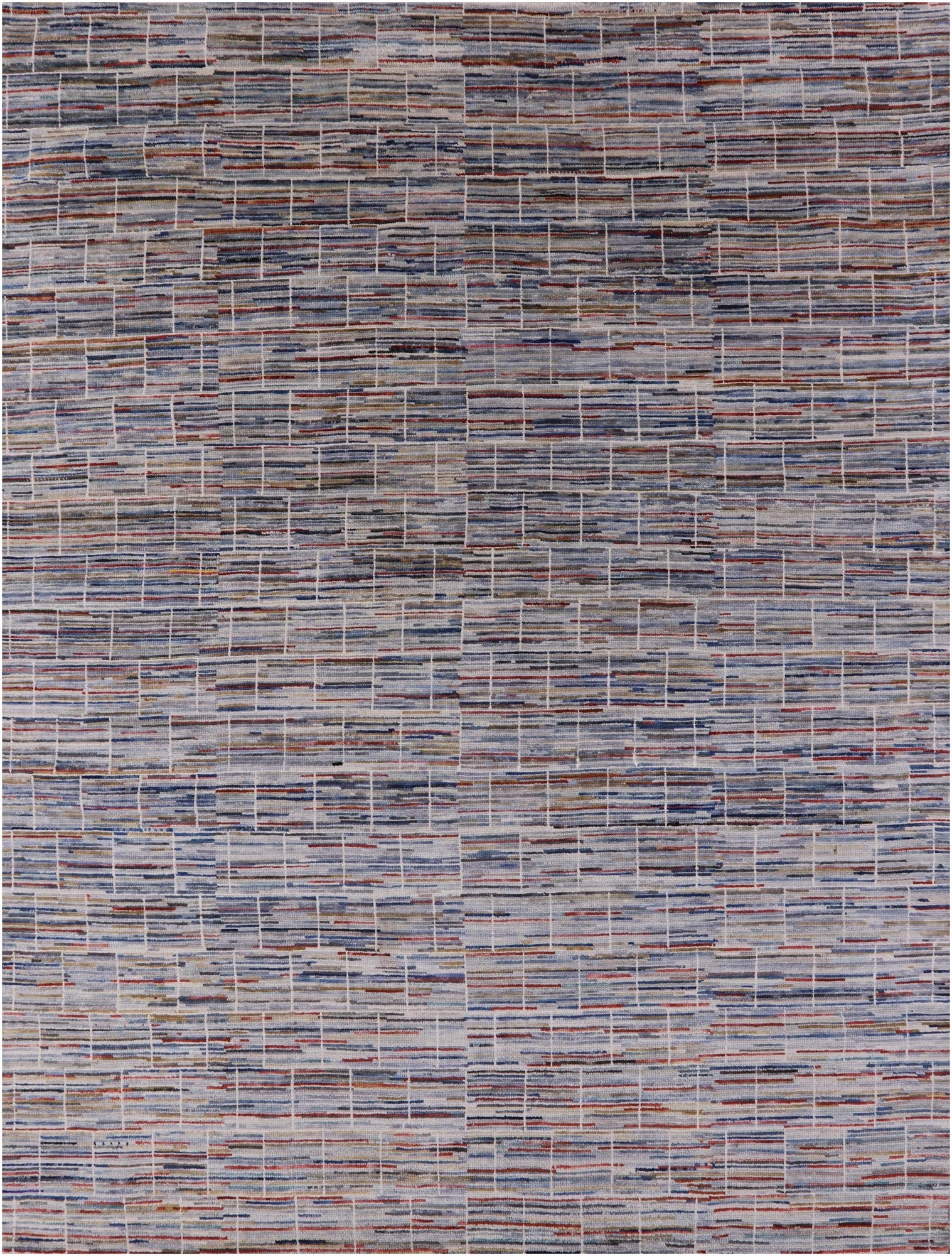 Persian Gabbeh Hand Knotted Wool Rug - 8' 11" X 11' 8" - Golden Nile