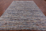 Persian Gabbeh Hand Knotted Wool Rug - 8' 11" X 11' 8" - Golden Nile