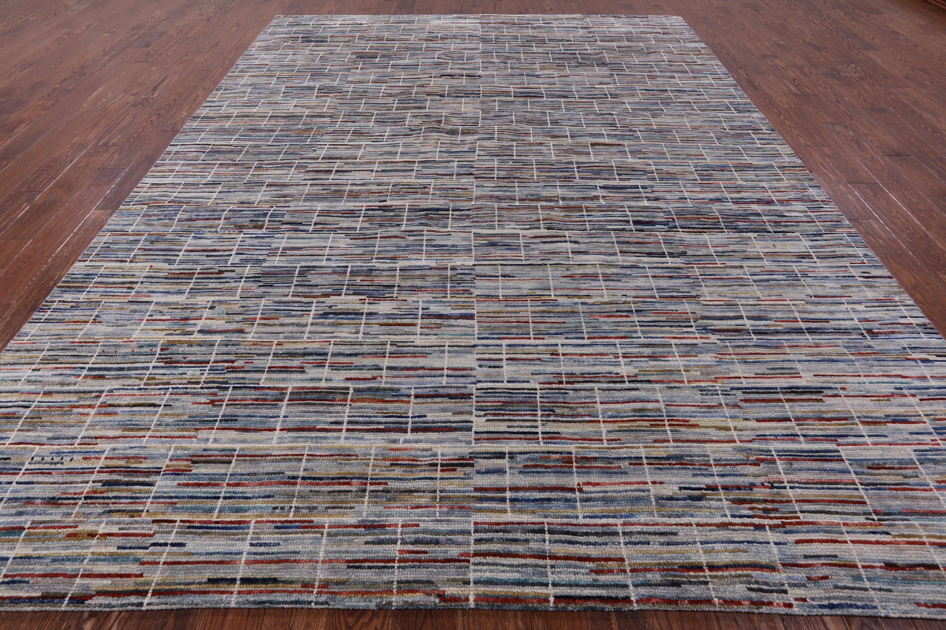 Persian Gabbeh Hand Knotted Wool Rug - 8' 11" X 11' 8" - Golden Nile