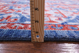 Geometric Persian Mamluk Hand Knotted Wool Rug - 10' 2" X 14' 3" - Golden Nile