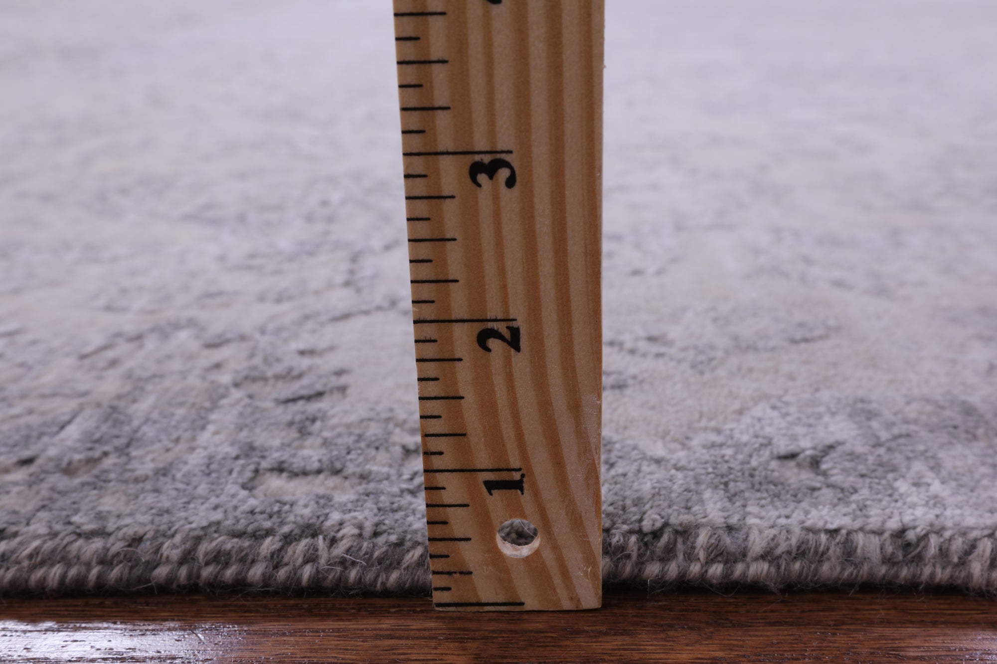Grey Modern Handmade Wool & Silk Rug - 7' 11" X 9' 10" - Golden Nile