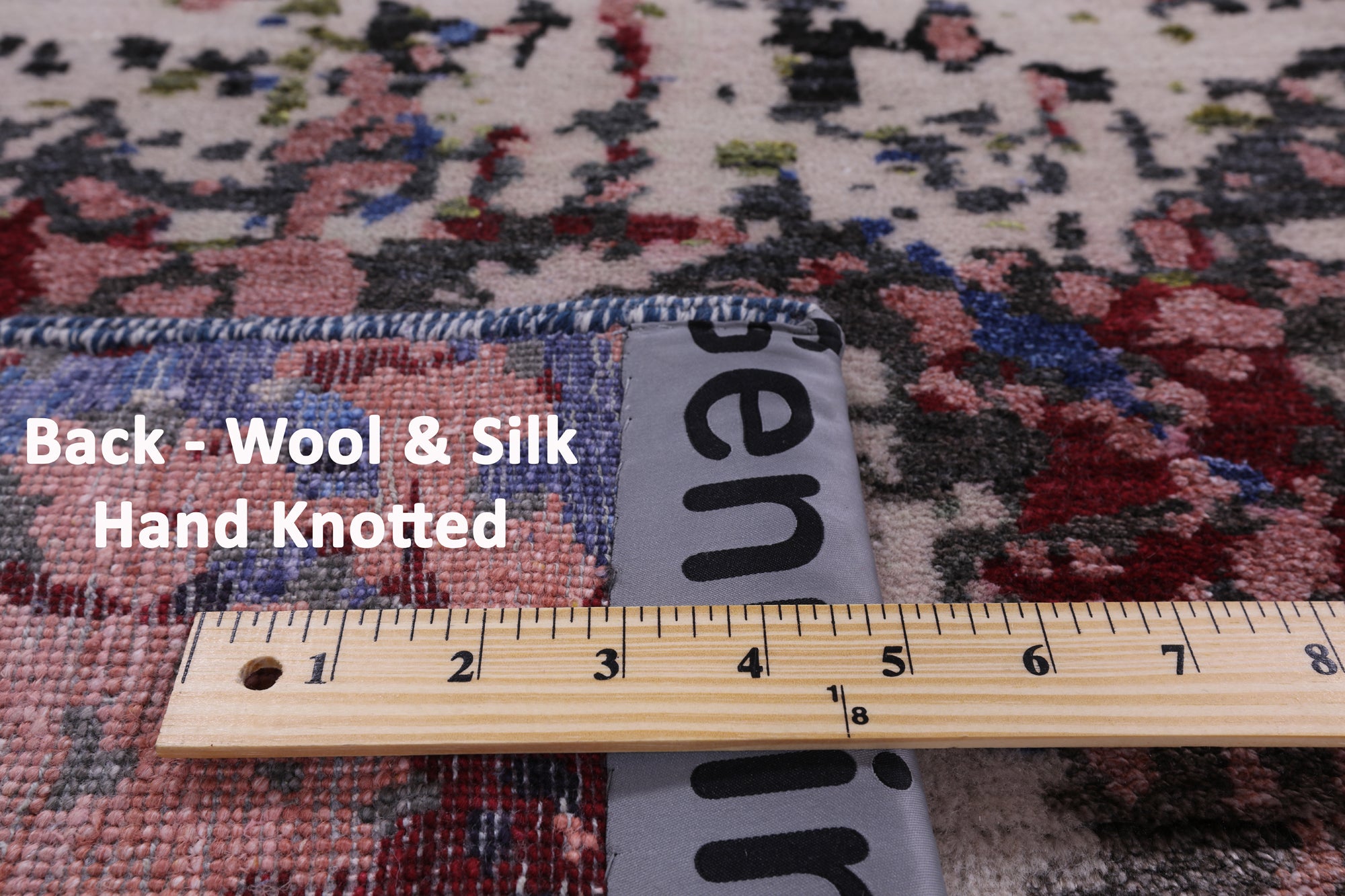 Modern Hand Knotted Wool & Silk Rug - 8' 0" X 10' 0" - Golden Nile