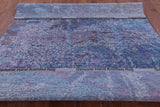 Contemporary Hand Knotted Wool & Silk Rug - 7' 11" X 9' 10" - Golden Nile