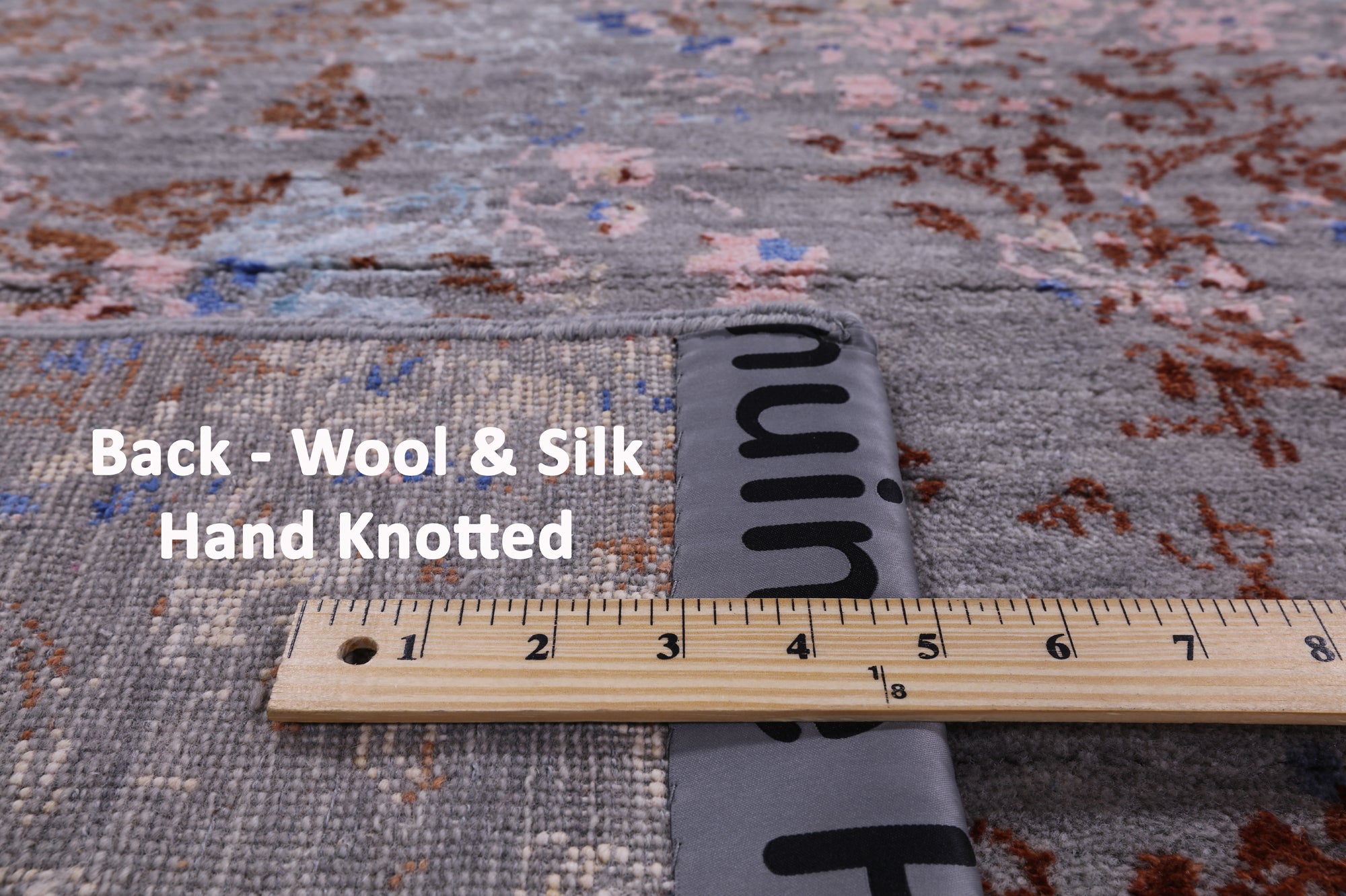 Modern Handmade Wool & Silk Rug - 7' 10" X 10' 4" - Golden Nile