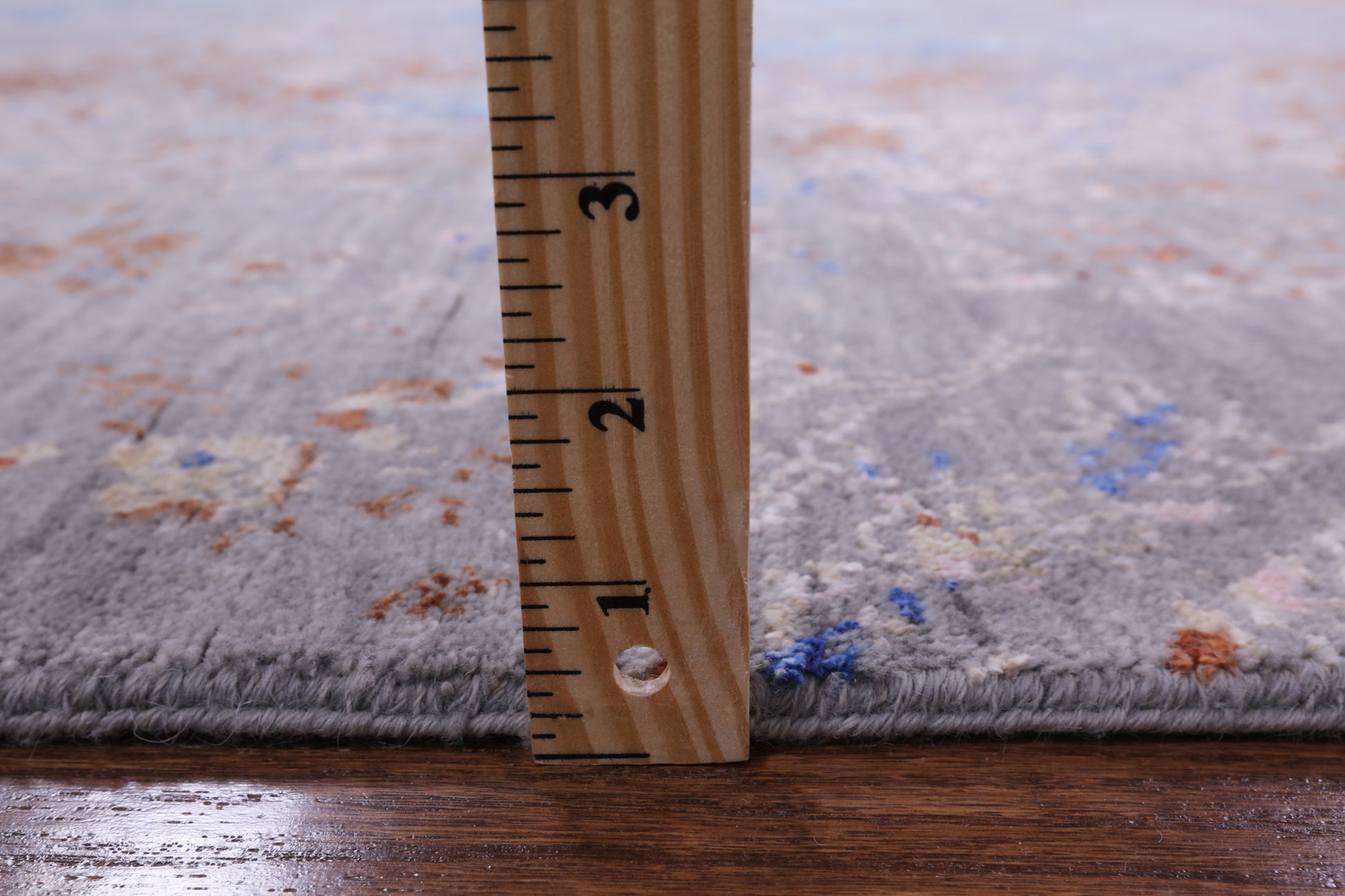Modern Handmade Wool & Silk Rug - 7' 10" X 10' 4" - Golden Nile