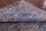 Contemporary Hand Knotted Wool & Silk Rug - 9' 0" X 11' 10" - Golden Nile