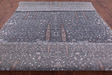 Grey Persian Ziegler Hand Knotted Wool & Silk Rug - 10' 1" X 14' 6" - Golden Nile