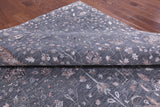 Grey Persian Ziegler Hand Knotted Wool & Silk Rug - 10' 1" X 14' 6" - Golden Nile