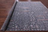 Grey Persian Ziegler Hand Knotted Wool & Silk Rug - 10' 1" X 14' 6" - Golden Nile