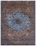 Modern Hand Knotted Wool & Silk Rug - 7' 11" X 10' 1" - Golden Nile