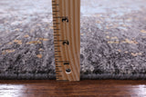 Modern Hand Knotted Wool & Silk Rug - 7' 11" X 10' 1" - Golden Nile