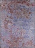 Modern Handmade Wool & Silk Rug - 8' 11" X 12' 6" - Golden Nile