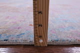 Modern Handmade Wool & Silk Rug - 8' 11" X 12' 6" - Golden Nile