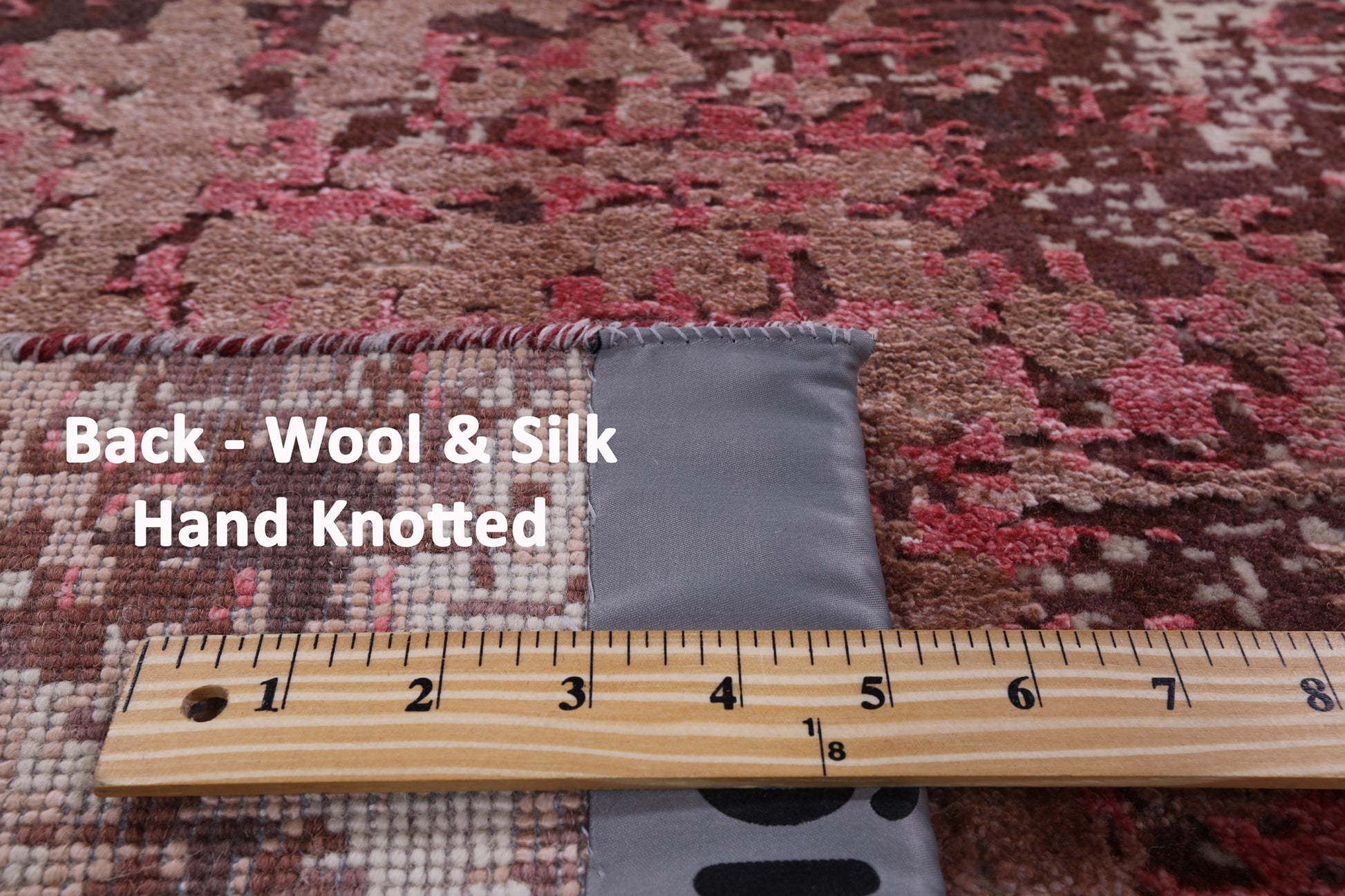 Modern Handmade Wool & Silk Rug - 5' 0" X 7' 0" - Golden Nile