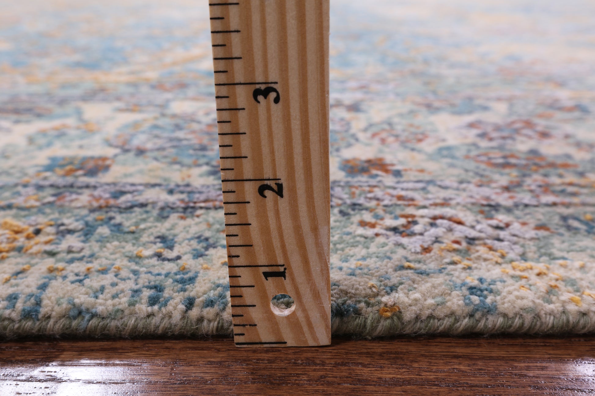 Modern Hand Knotted Wool & Silk Rug - 7' 11" X 10' 2" - Golden Nile