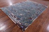 Persian Hand Knotted Wool & Silk Rug - 8' 0" X 10' 1" - Golden Nile