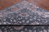 Grey Modern Handmade Wool & Silk Rug - 8' 1" X 10' 2" - Golden Nile