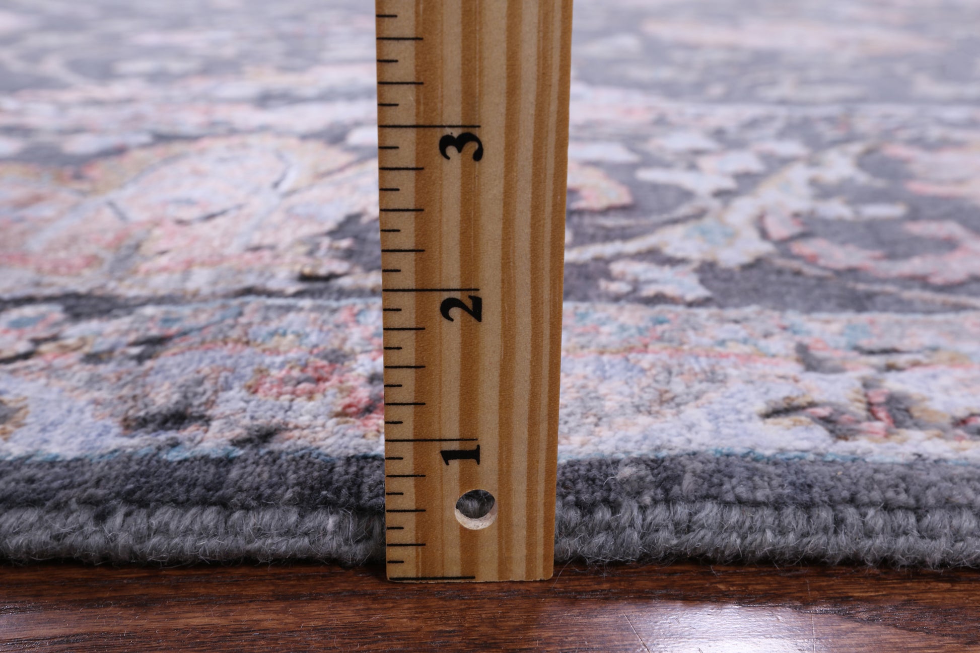 Grey Modern Handmade Wool & Silk Rug - 8' 1" X 10' 2" - Golden Nile